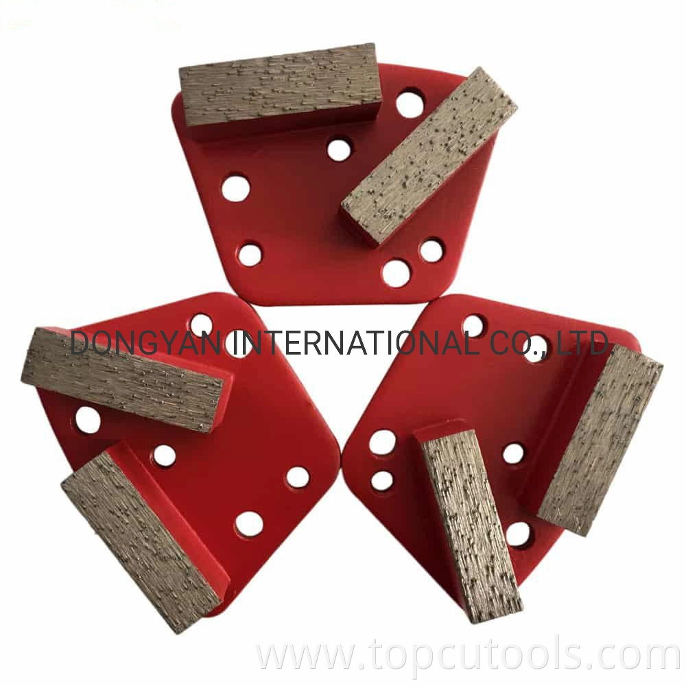 Diamond Grinding Shoe Wheel Plates for Concrete Floor